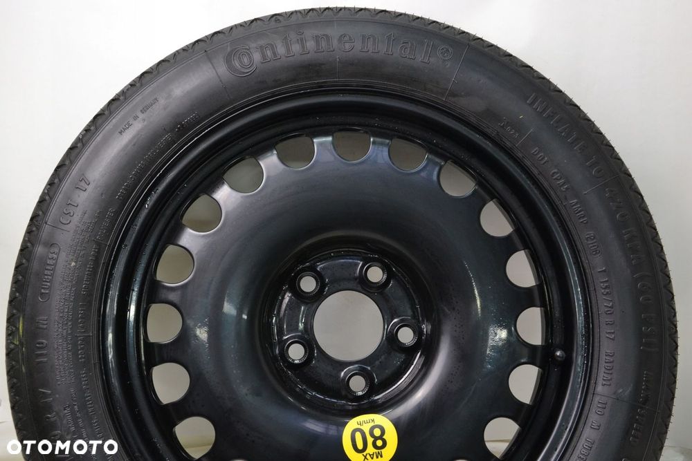 KOŁO DOJAZDOWE R17 MERCEDES E W211 W212 W219 ZESTAW -30 - 2