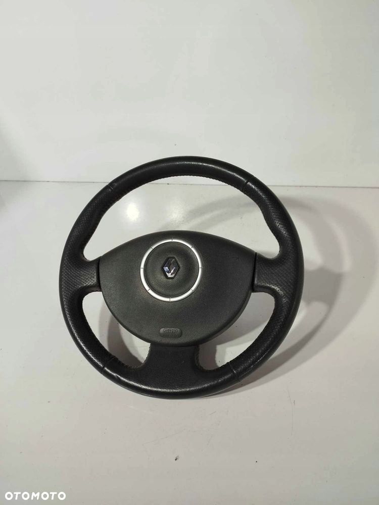 KIEROWNICA AIRBAG SKÓRA RENAULT SCENIC II 03-09 - 1