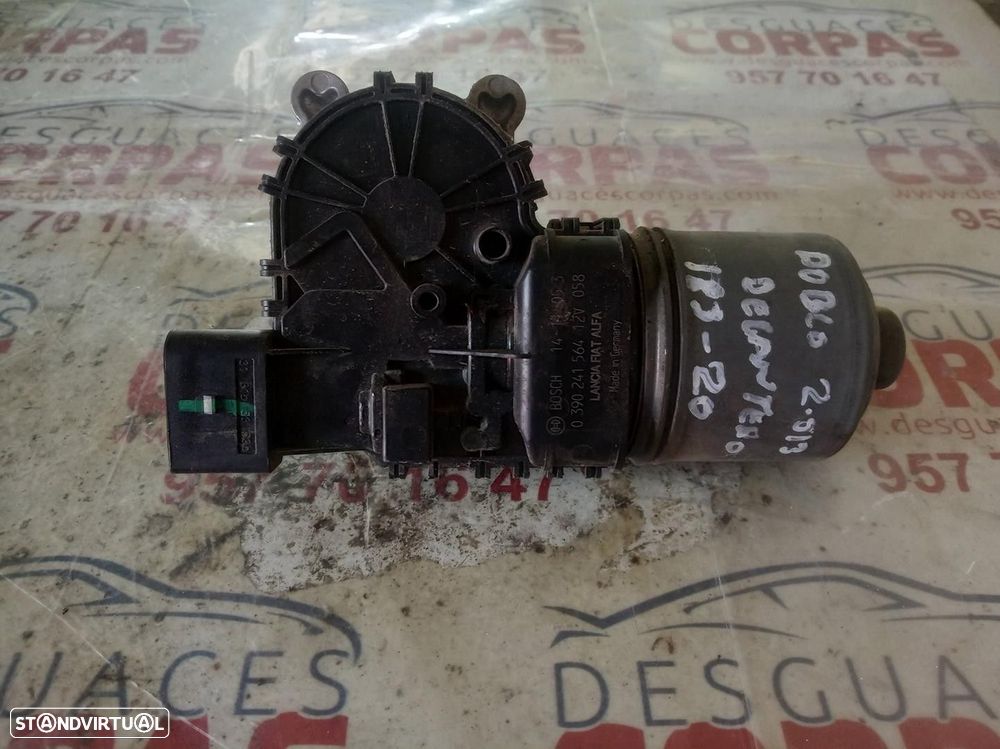 MOTOR LIMPA-VIDROS FRONTAL FIAT DOBLO CARGO 2015 -0390241564 - 4