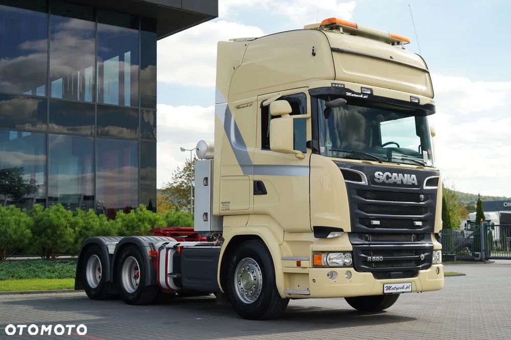 Scania R 580 / V8 / 6x4 / DMC: 95.000 KG / KLIMA POSTOJOWA / OPTICRUISE / 3 OSIOWY CIĄGNIK SIODŁOWY - 1