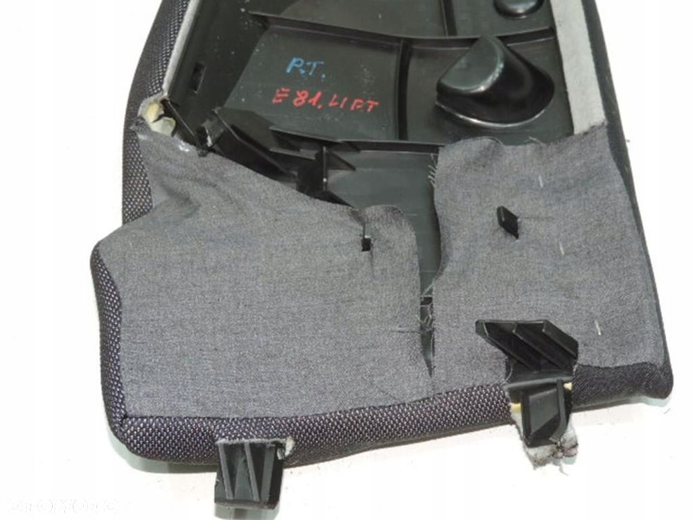BOCZEK KANAPY PRAWY TYŁ BMW E81 LIFT - 7