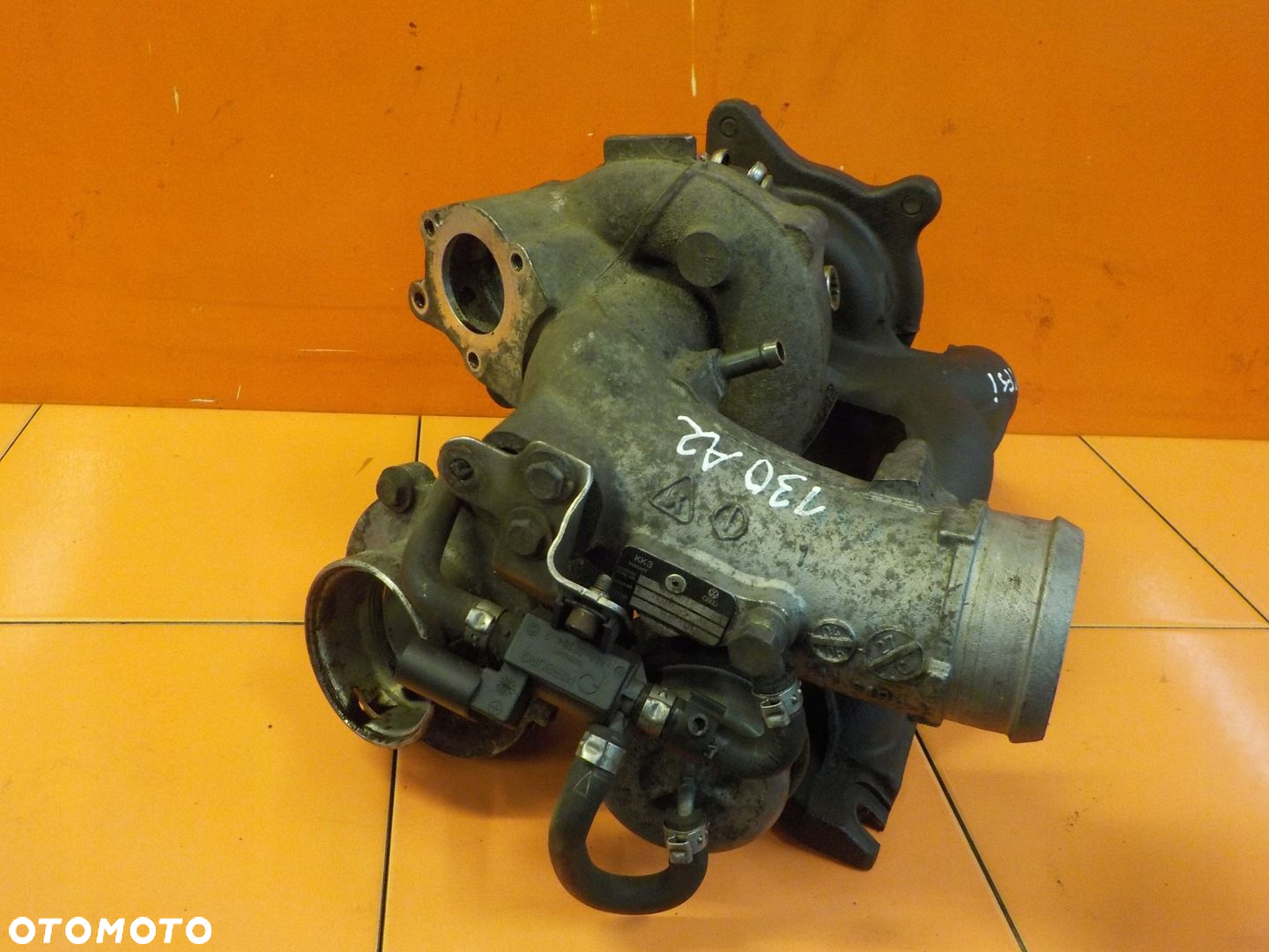 AUDI A3 8P A4 GOLF ALTEA TOLEDO 2.0 TFSI 07r 200KM BWA turbina 06F143701D - 2