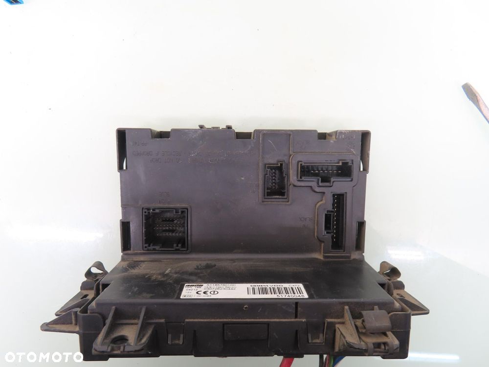 STACYJKA STEROWNIK FIAT PANDA II 1.1 55196259 51740048 S118578010C - 6