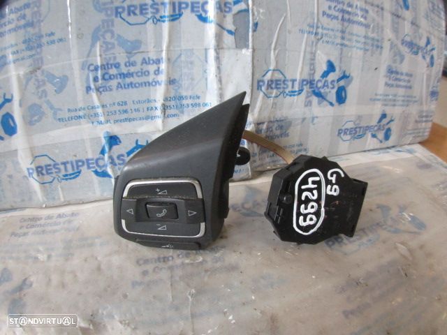 Interruptor 6R0959537 VW POLO 5 6R FASE 1 2012 1.6TDI 90CV 5P CINZA ESCURO Volante Multifunções - 1