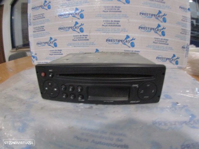 Radios 8200633639B 8200633639T RENAULT KANGOO 1 FASE 2  2007 1.5DCI 70CV 4P BRANCA ORIGINAL Q152 - 1
