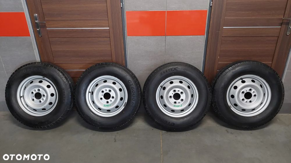 KOŁA STALOWE FIAT DUCATO III 215-75/R16C OPONY Z ROKU 2022 ZEETEX CT6000 ECO - 1