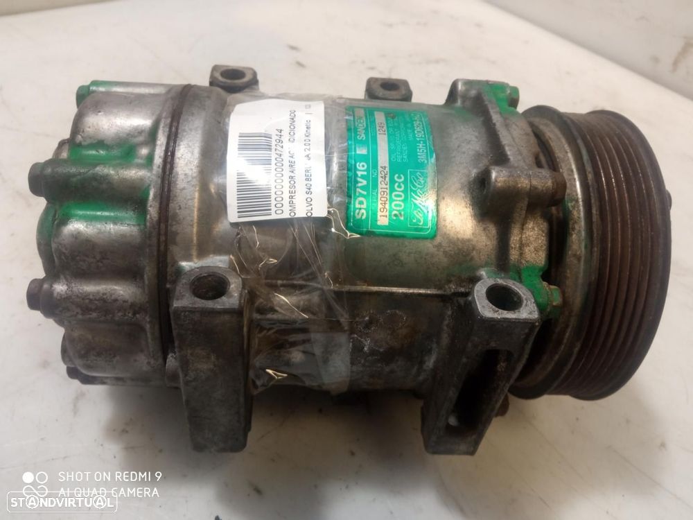 COMPRESSOR DE AR CONDICIONADO VOLVO S40 BERLINA - 1