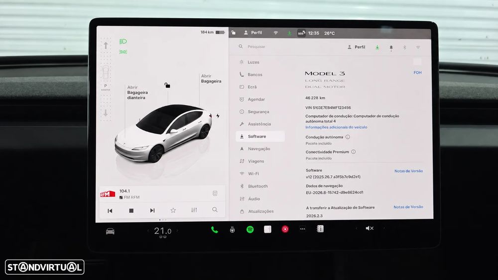 Tesla Model 3 Tração Traseira Premium - 23