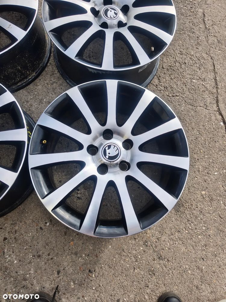 5x112 Felgi Aluminiowe Alufelgi Oryginalne 17 Koła 5L0 SKODA OCTAVIA II III IV 2 3 4 SUPERB YETI KODIAQ KAROQ Legnica ALU-RAD VW SEAT AUDI - 12