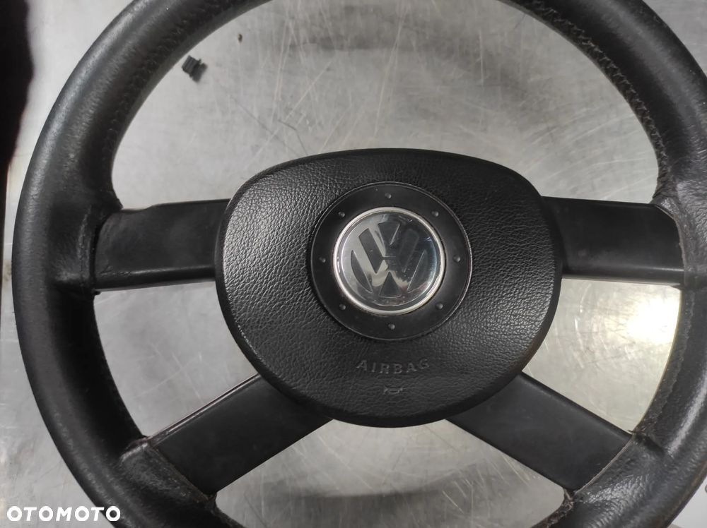 KIEROWNICA 4 RAMIENNA SKÓRA SKÓRZANA VW TIGUAN PASSAT B6 SIROCCO CADDY GOLF 5 TOURAN EOS T5 T6 SKARAN WYSYŁKA !!! - 3