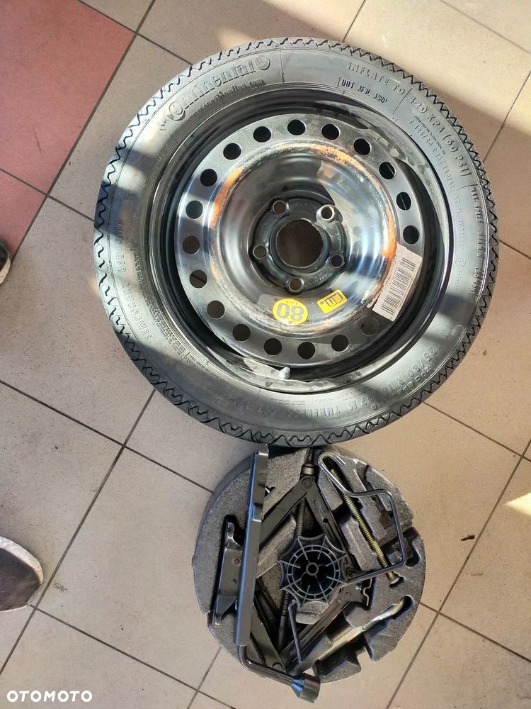 Opel Insignia A Koło Zapasowe Dojazdowe 16 5x120 Zestaw