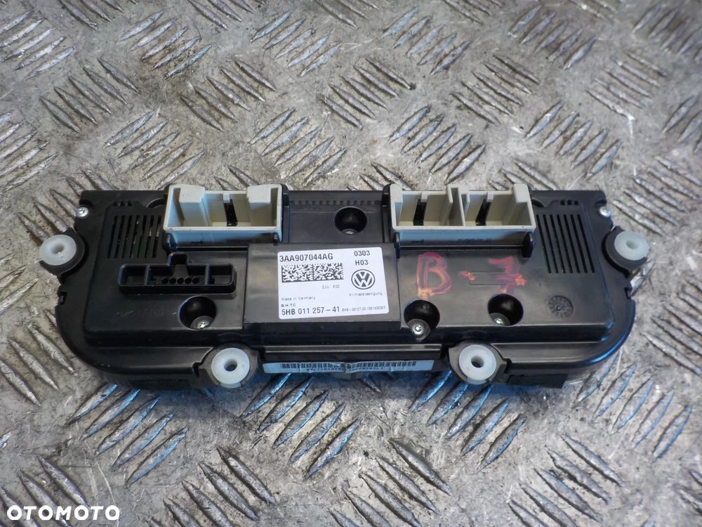 VOLKSWAGEN VW PASSAT B7 EOS PANEL STEROWANIA NAWIEWU 3AA907044AG - 2