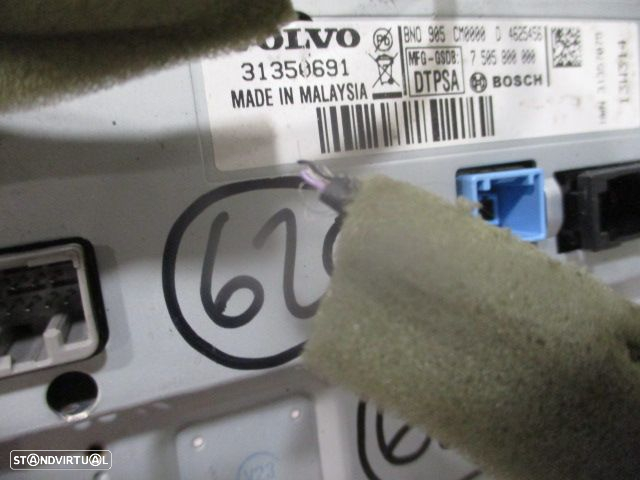 Display Relogio 31350691 7505800000 VOLVO XC60 2014 2.0D 163CV 5P AZUL DANIFICADO - 8