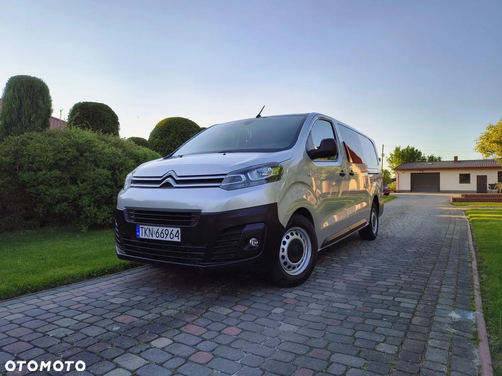 Citroën JUMPY L2H1 Long Klima Elektryka Tempomat Navi 2xDrzwi Boczne Dubel Kabina 6os Brygadówka Pdc - 9