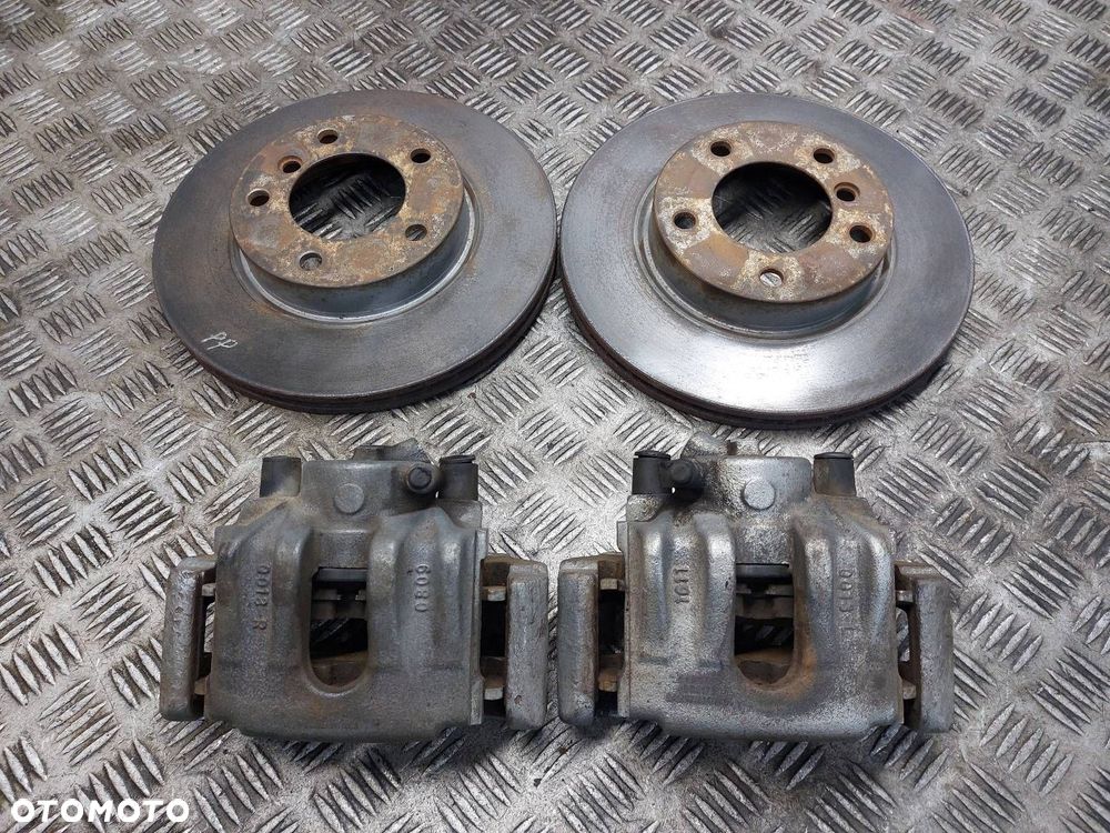 TARCZE HAMULCOWE PRZÓD + KLOCKI + ZACISKI BMW E46 320I 2.0 24V M52 - 1