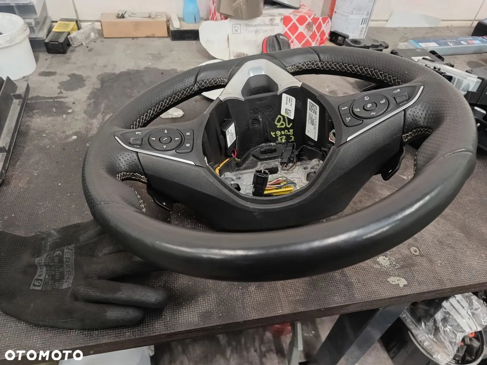 OPEL INSIGNIA B II KIEROWNICA MULTIFUNKCJA ŁOPATKI GRZANA 34348730A - 2