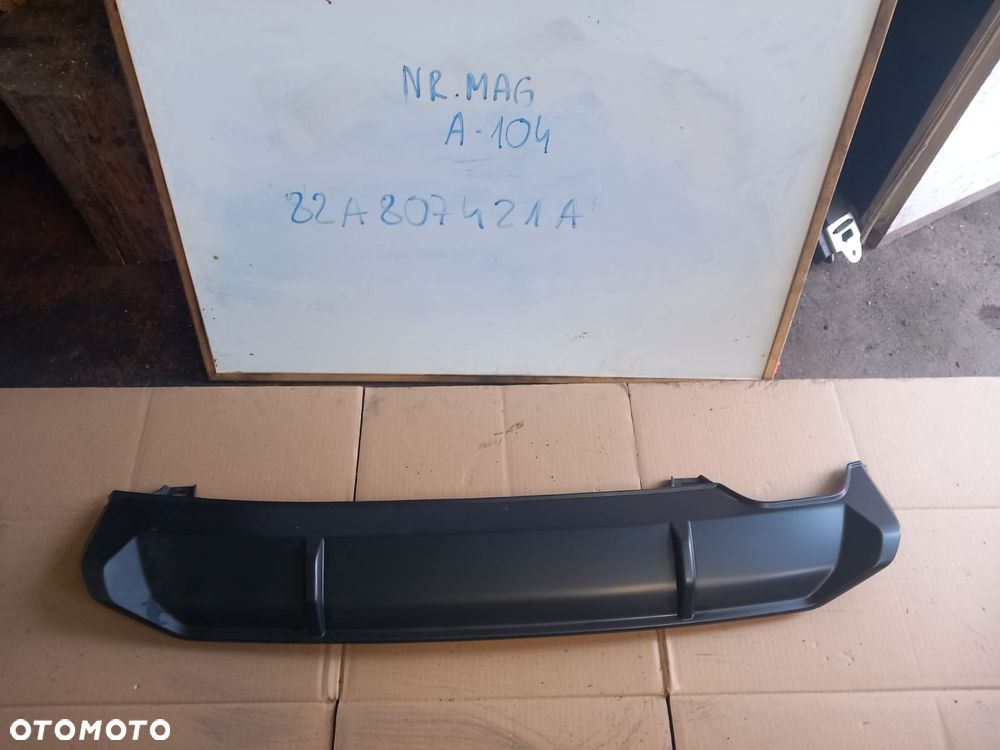 SPOILER DOKŁADKA ZDERZAK TYŁ AUDI A1 II 82A 82A807421A - 1