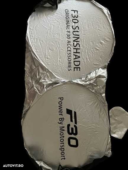 Parasolar AUTO Parbriz Dedicat BMW Seria 3 F30 140x70cm, Ultra Pliabil - 2