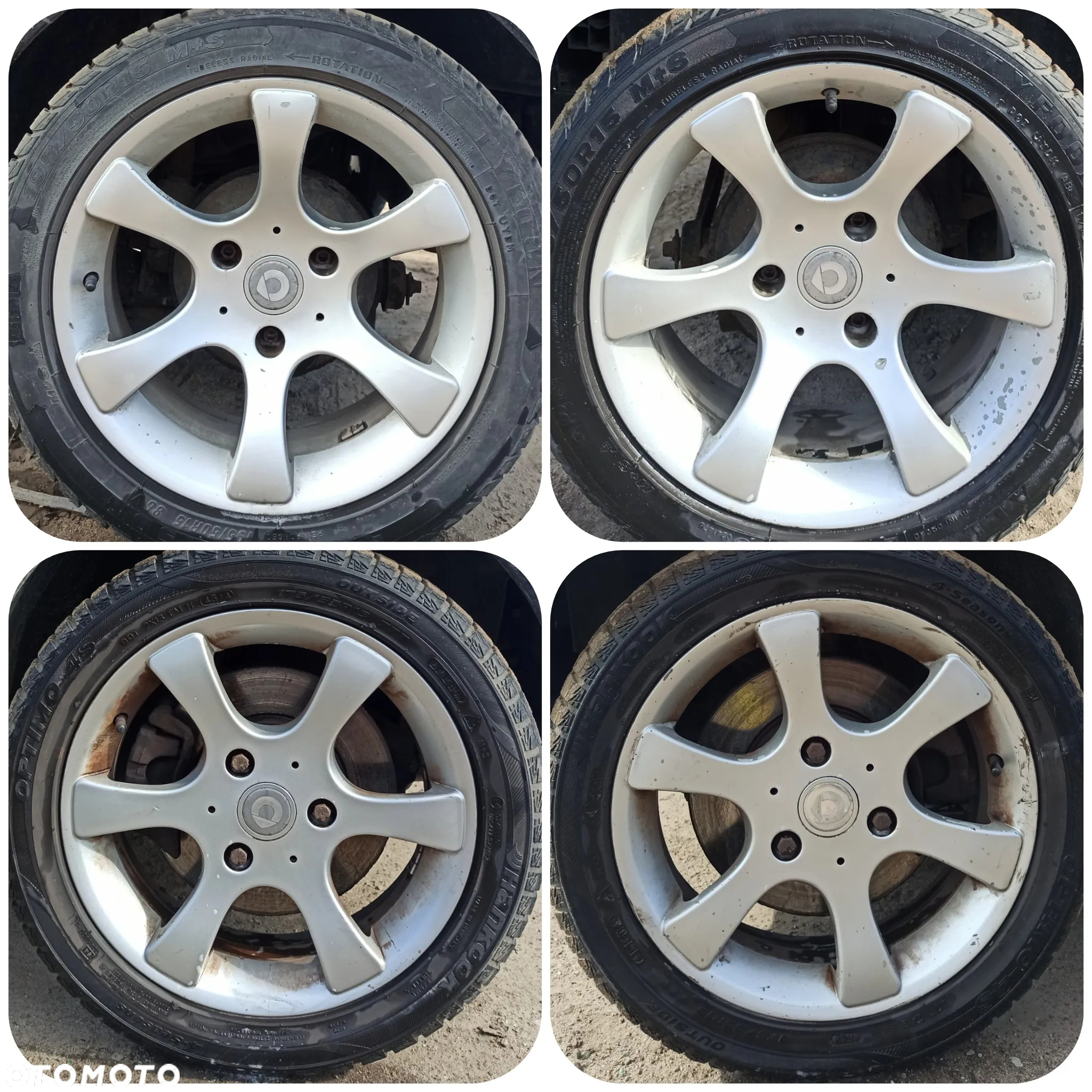 Alufelgi R15 Smart Fortwo 3x112 - 3