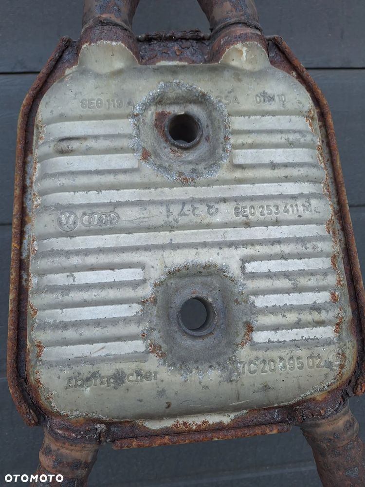 TŁUMIK, WYDECH PODWÓJNY- AUDI A4/B6 AVANT /3,0 V6 - 2