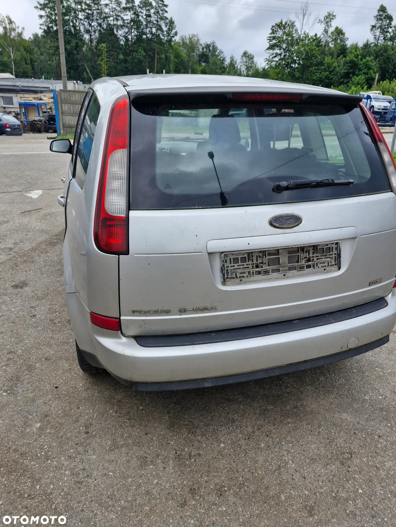 Ford c-max maska zderzak drzwi lampy klapa szyba fotel lak 08 - 4