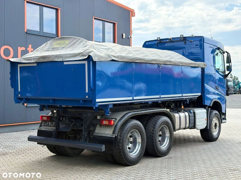 Volvo FH550 6x4 EURO6 WYWROTKA IZOTERMA Z HYDROBURTĄ - 10