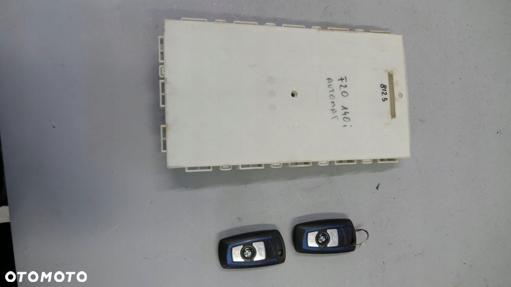 bmw f20 140i automat sterownik moduł fem + 2 kluczyki 8709212 - 3