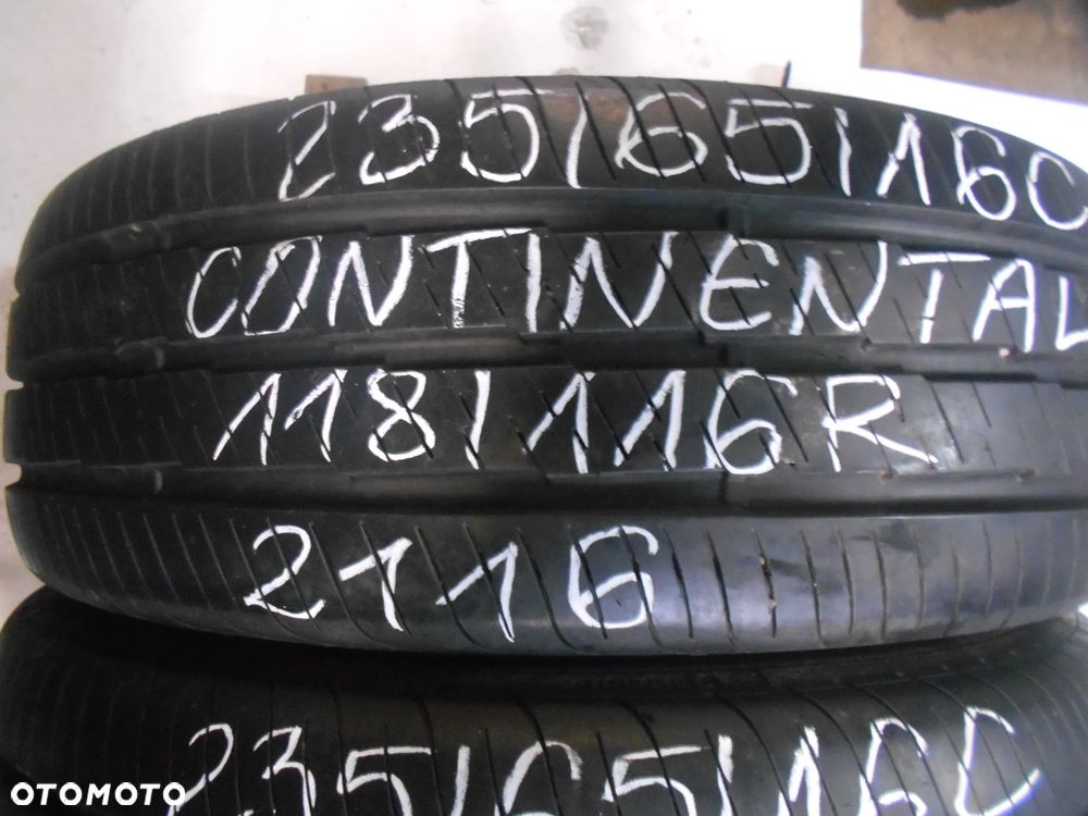 OPONY 235/65R16C CONTINENTAL VANCO ECO DOT 1917 / 2116  9.9MM - 5