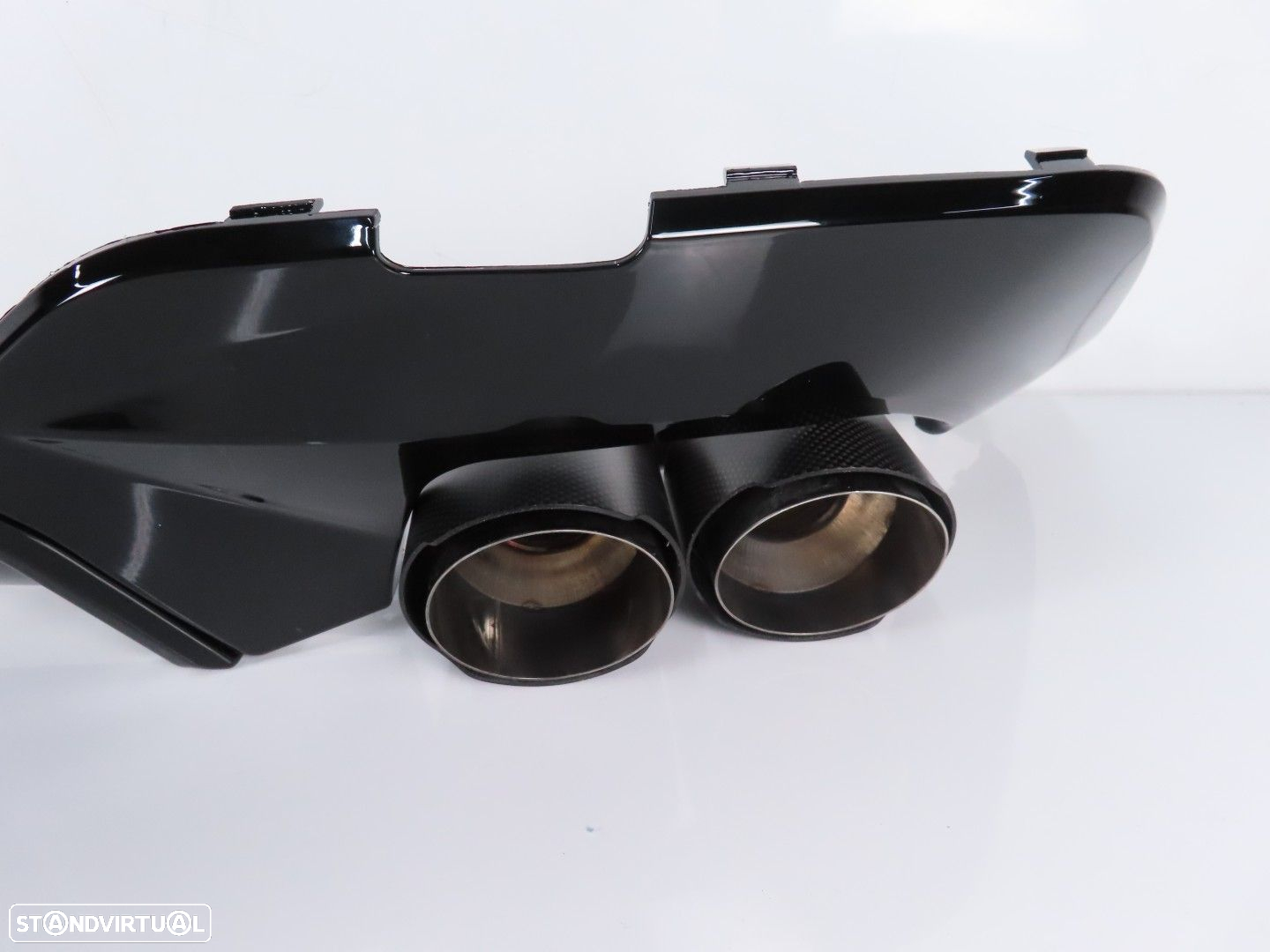 Difusor M Performance com Ponteiras Look Carbono Trás Novo BMW 3 (G20)/BMW 3 Tou... - 6