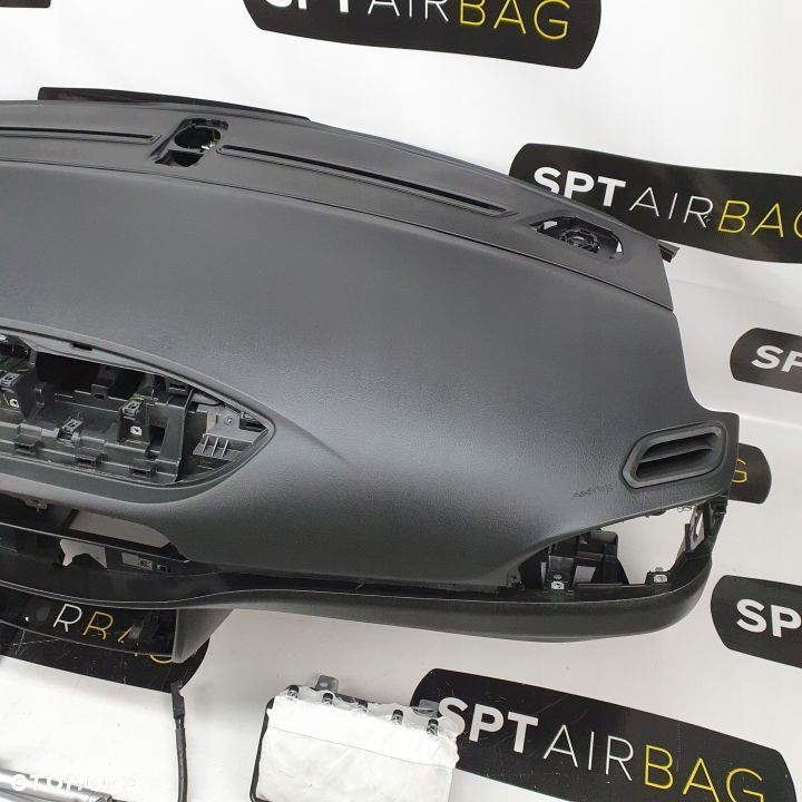 FIAT TIPO DESKA ROZDZIELCZA KONSOLA KOKPIT PULPIT PODUSZKI AIRBAG AIR BAG PASY KIT SET - 4