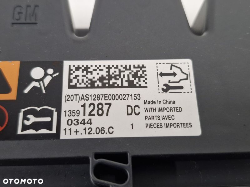 OPEL ANTARA I 1 LIFT 2.2 CDTI MODUŁ SENSOR PODUSZEK POWIETRZNYCH AIRBAG 13591287 - 3
