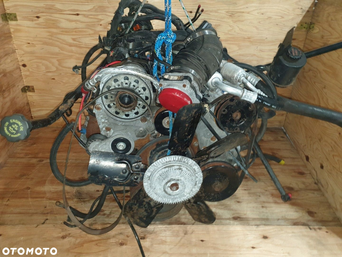 SILNIK 5.7 CHEVROLET ASTRO V8 MERCRUISER ŁÓDŹ KOMPLETNY ZZR CORVETTE - 2
