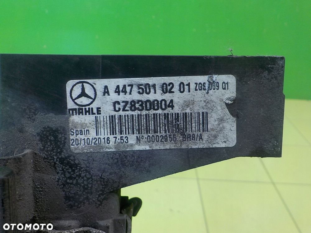 MERCEDES VITO W447 III 1.6 CDI 16r chlodnica wody A4475010201 - 13