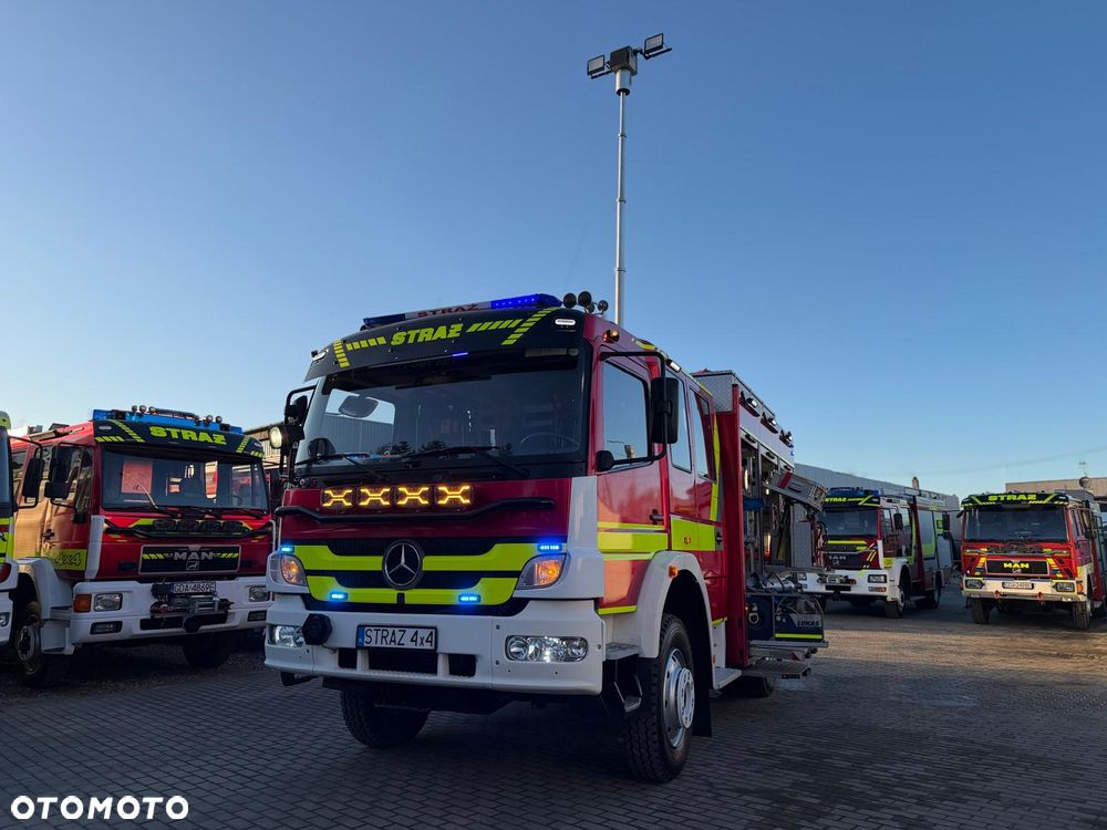Mercedes-Benz Mercedes Atego GBA Wóz Strażacki 3t wody, Wysokie prześwity, Maszt oświetleniowy - 1