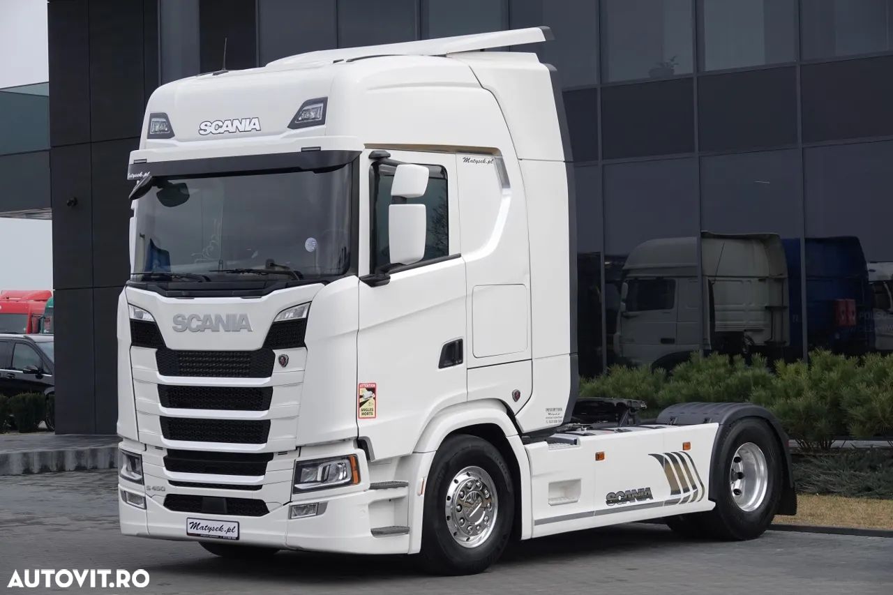 Scania S 450 / RETARDER / I-PARK COOL / HIDRAULICĂ / JANTE ALIE / ANVELOPE 100% / DUPĂ CONTRACTUL DE SERVICE - 1