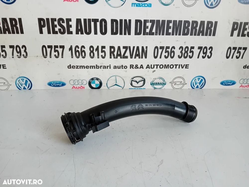 Furtun Conducta Intercooler Peugeot 2008 1.2 Benzina An 2019-2025 Cod 9817416680 - 1