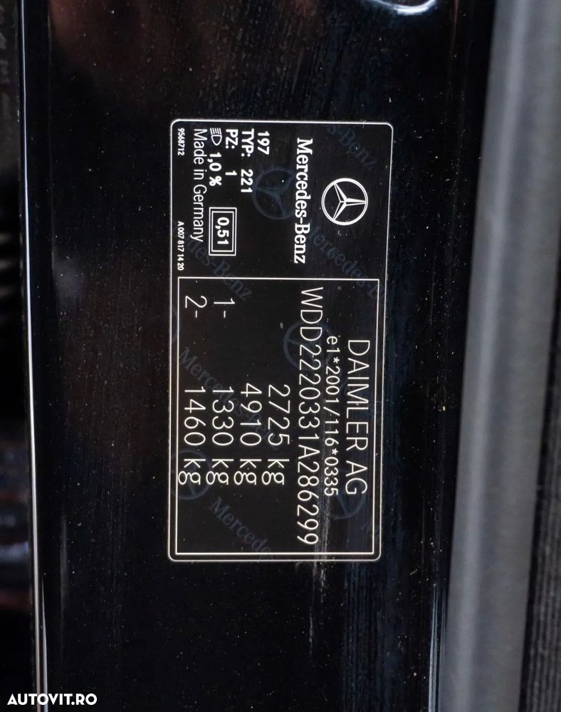 Mercedes-Benz S 350 d BlueTEC 4M Long Aut - 15