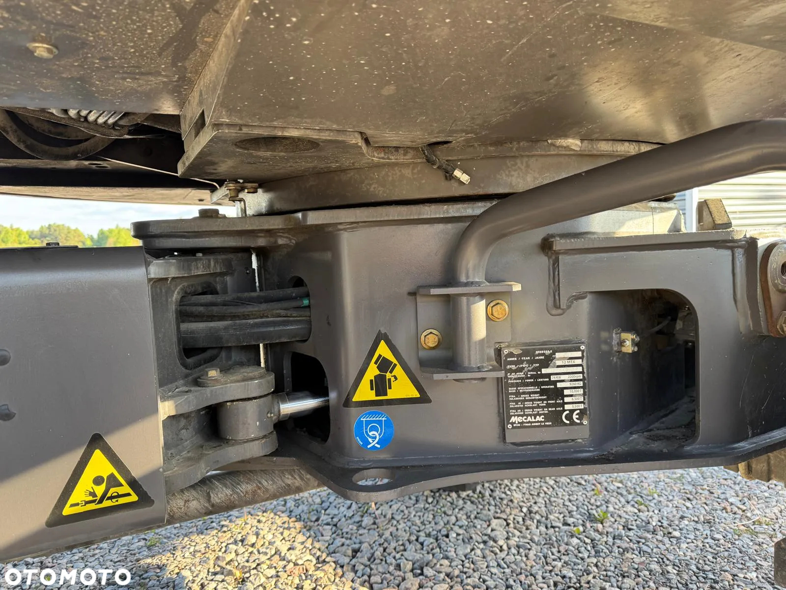Mecalac 12 MTX 9260 kg Koparko Ładowarka - 10