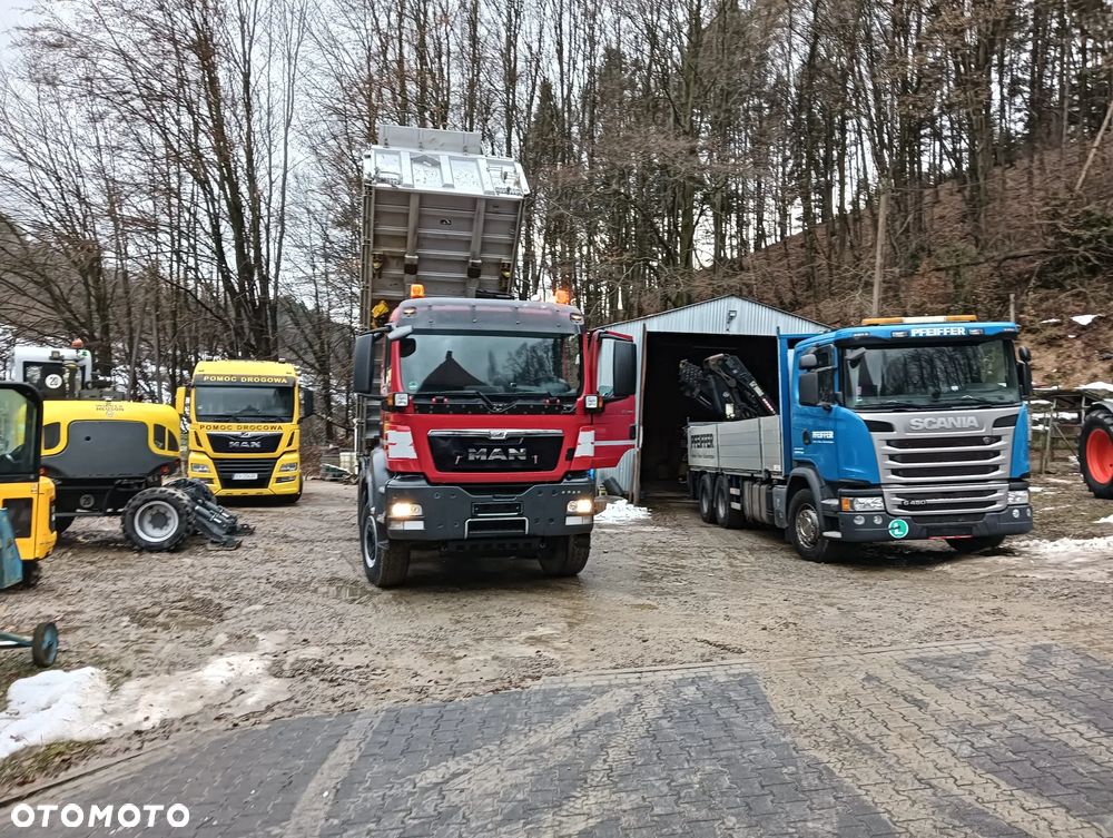 MAN TGS 35.480 8x4 8x4 Wywrotka Trójstronna | Hydroburta | Euro 5 | Resor - 7