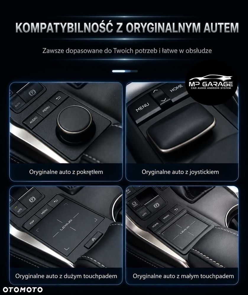 Lexus NX RX IS ES GS Apple CarPlay Android Auto Moduł Bezprzewodowy - 3