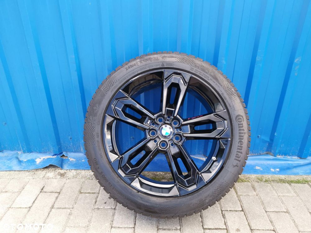 BMW IX1 X1 U11 X2 U10 FELGI ALUFELGI 8J ET46 6898051 OPONY 245/45R19 ZIMA - 13