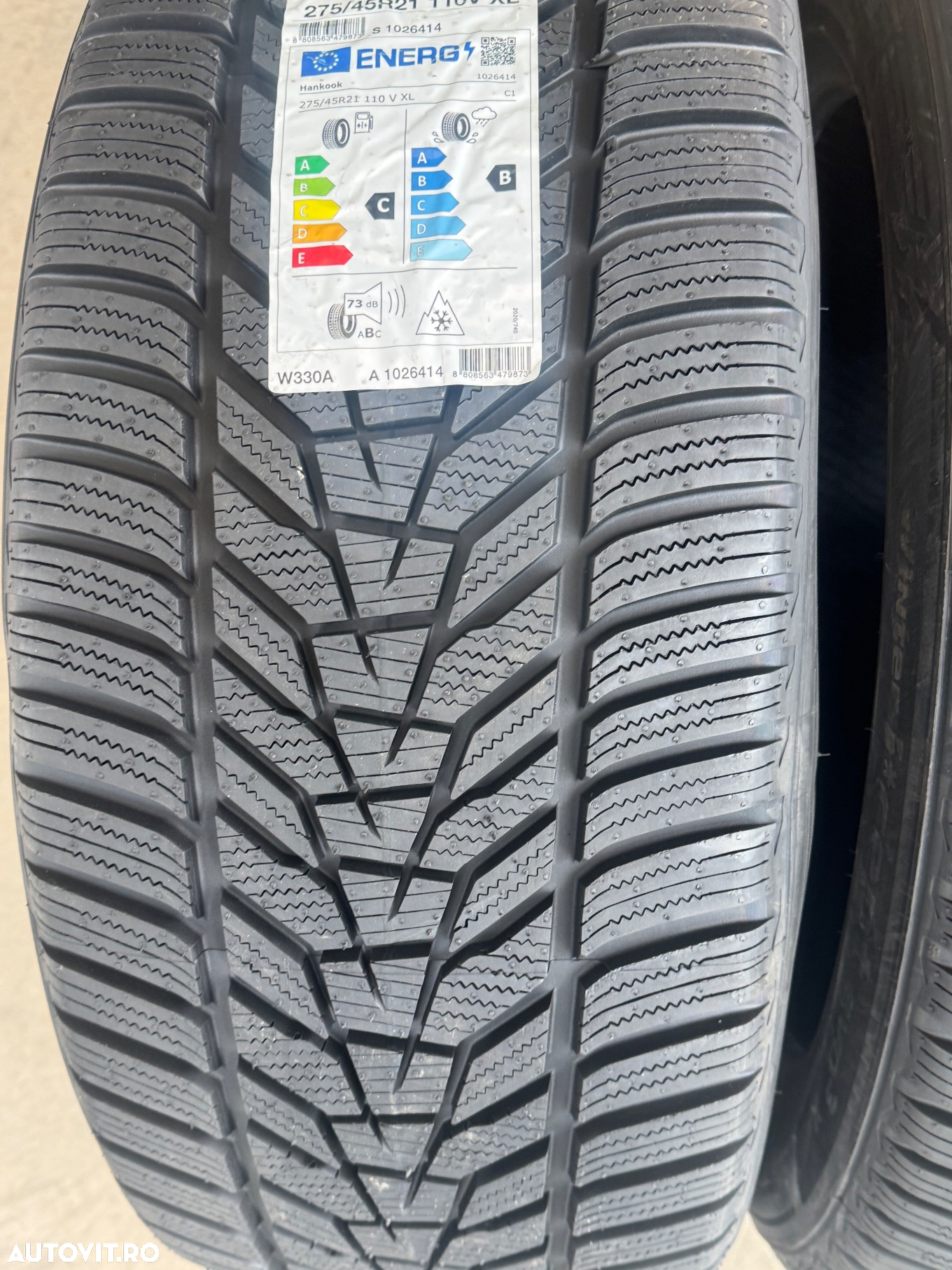 Vând set anvelope 275/45/21-315/40/21 hankook de iarnă noi - 6