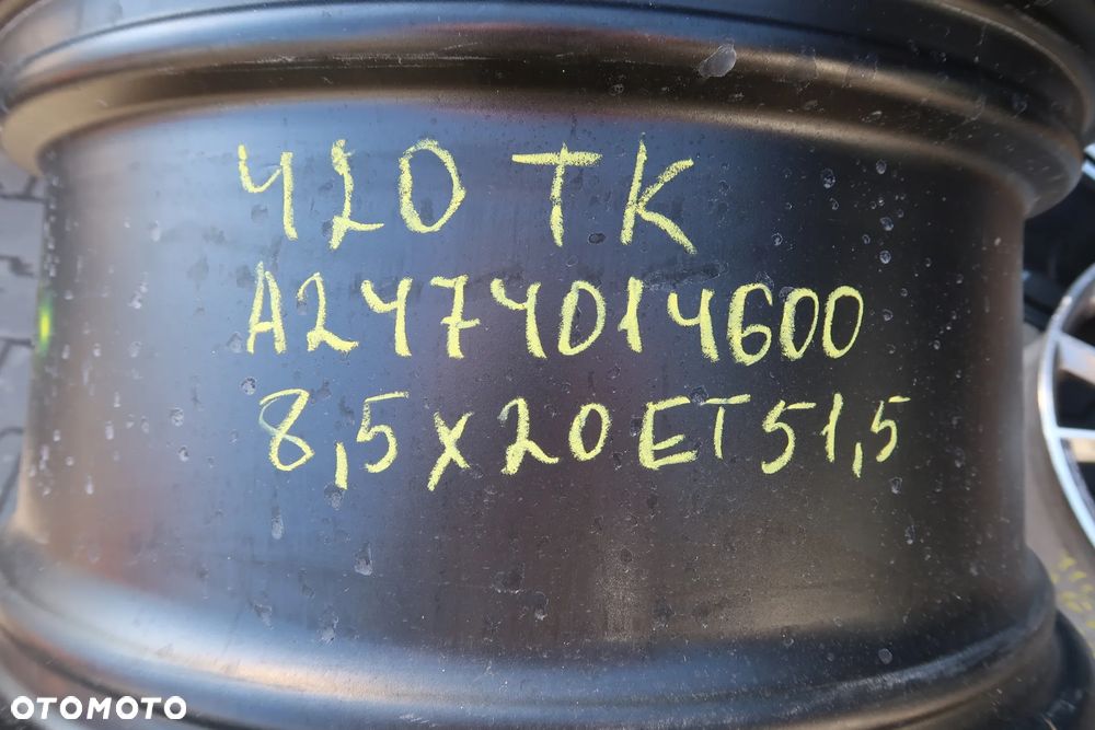 420 Felga Aluminiowa Mercedes A2474014600 - 7