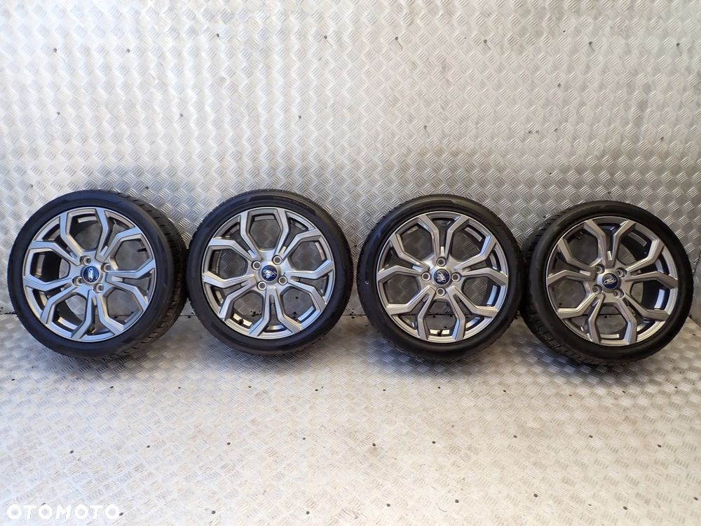 KOŁA FELGI ALUMINIOWE FORD  7JX17  ET 47,5  4X108  H1BJ-1007-D1A  H1BJ-1007-M1A Z OPONAMI LATO HANKOOK  205/45/17 - 1