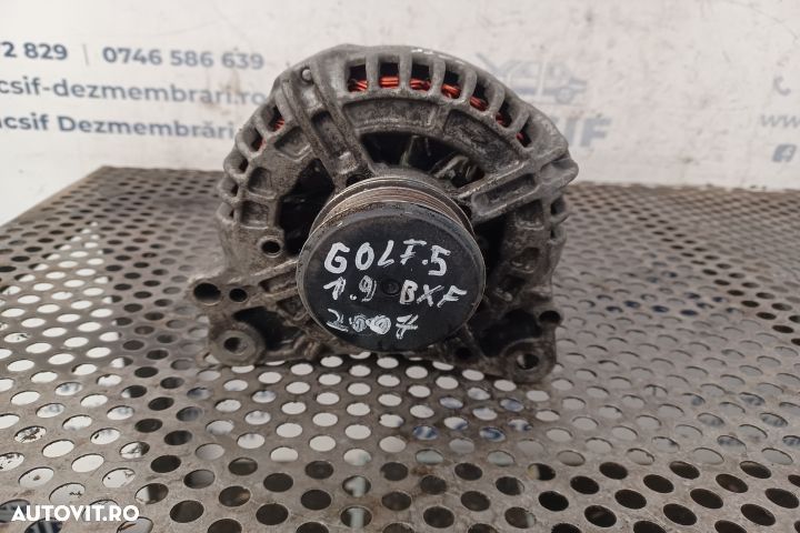 Alternator 1.9 BXE 06F903023F Volkswagen VW Golf 5 [2003 - 2009] Hatc - 5