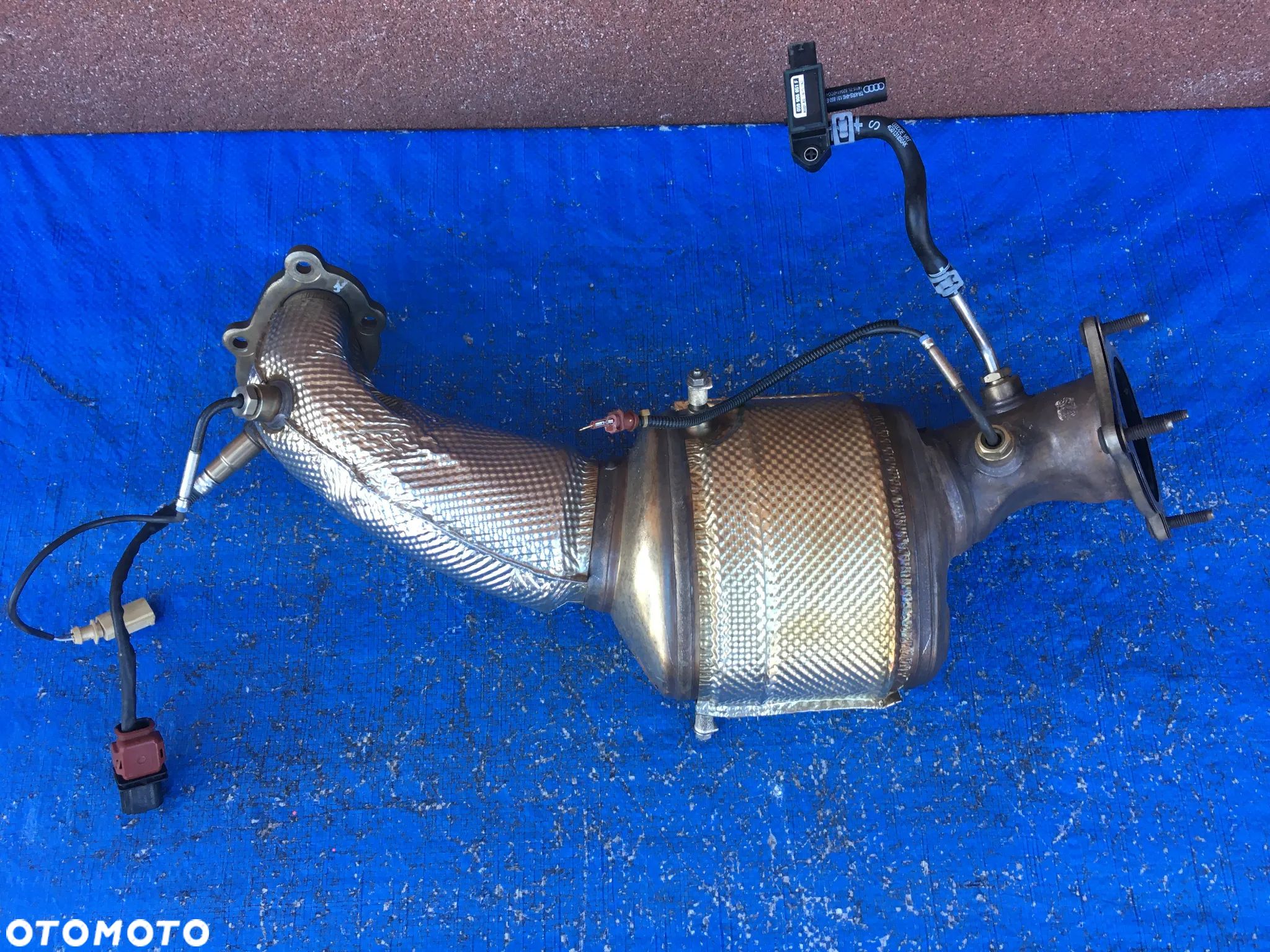 AUDI A6 C7 LIFT 3.0 TDI / Filtr DPF Katalizator 059131705CT  / CZUJNIK / ORYGINAŁ - 1