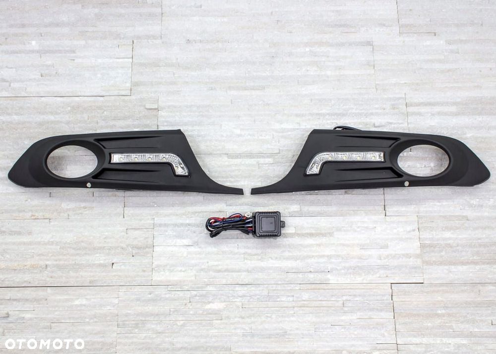 volkswagen jetta iv 2011-2015 światła do jazdy dziennej drl led - 5