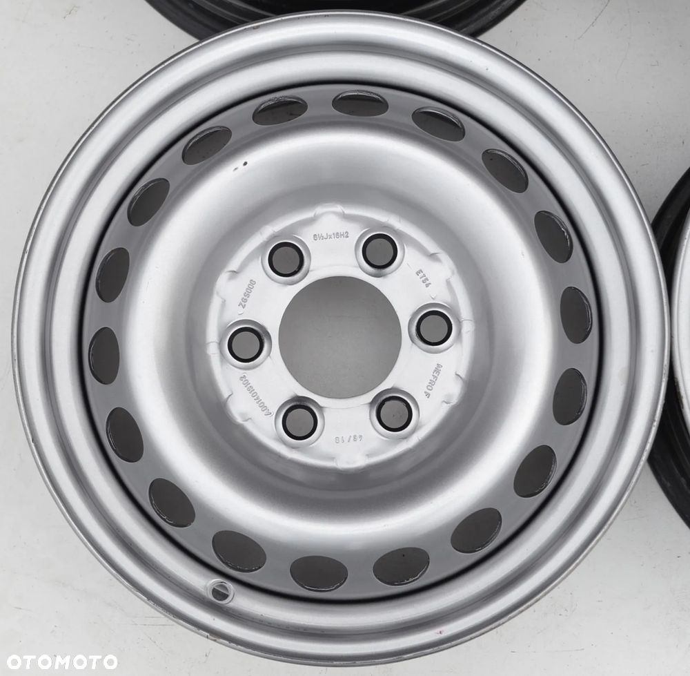 FELGI STALOWE MERCEDES SPRINTER VW CRAFTER 6x130 6,5J16 ET 54 F-654 - 7