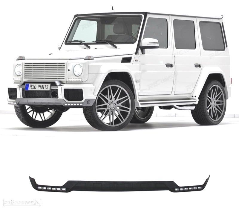 LIP SPOILER LUZ DIURNA MERCEDES CLASE G W463 89- LOOK AMG G65 - 1