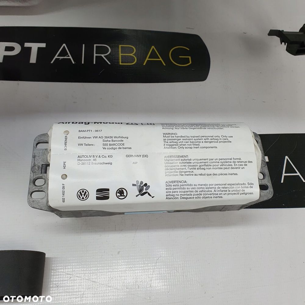 SKODA OCTAVIA II 2 LIFT DESKA ROZDZIELCZA KONSOLA KOKPIT PULPIT PODUSZKI AIRBAG AIR BAG PASY KIT SET - 8